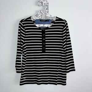 Ralph Lauren stripped top. Size large